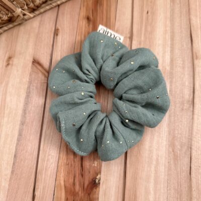 Scrunchies verde salvia pronta consegna