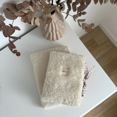 Custodia per libro teddy latte