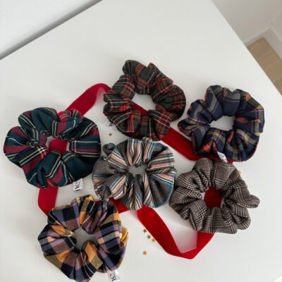 Scrunchies scozzese