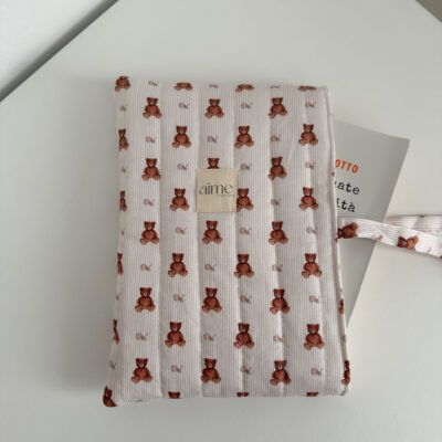 Custodia per libro dolce teddy righine beije
