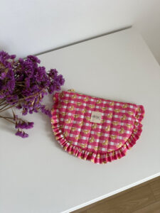 Pochette volant Croissant Délice
