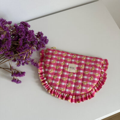Pochette volant Croissant Délice