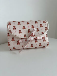 Fasciatoio da viaggio Dolce Teddy personalizzabile
