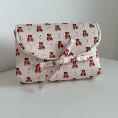 Fasciatoio da viaggio Dolce Teddy personalizzabile