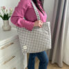 Shopping bag Tra nuvole e quadri - immagine 3