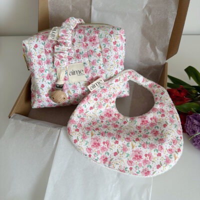 Box regalo infanzia "Peonia Bloom"
