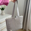 Shopping bag Tra nuvole e quadri - immagine 4