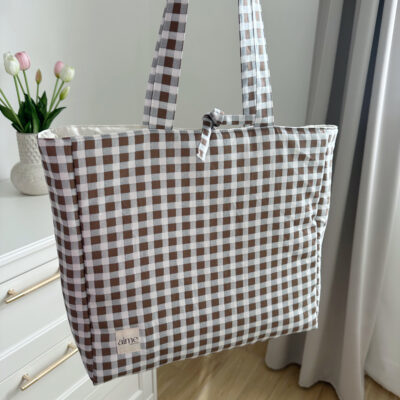 Shopping bag Tra nuvole e quadri