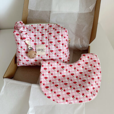 Box regalo infanzia "Strawberry Fields"