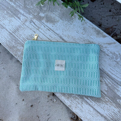 Pochette dell' estate - verde acqua