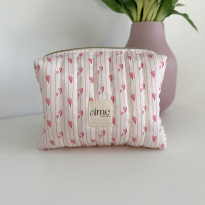 Beauty case Filo di cuori